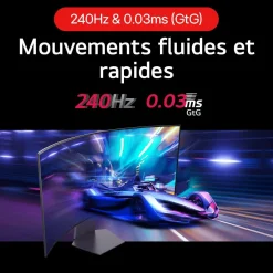 Ecran PC Gamer UltraGear 39GS95QE-B Incurve 39'' OLED