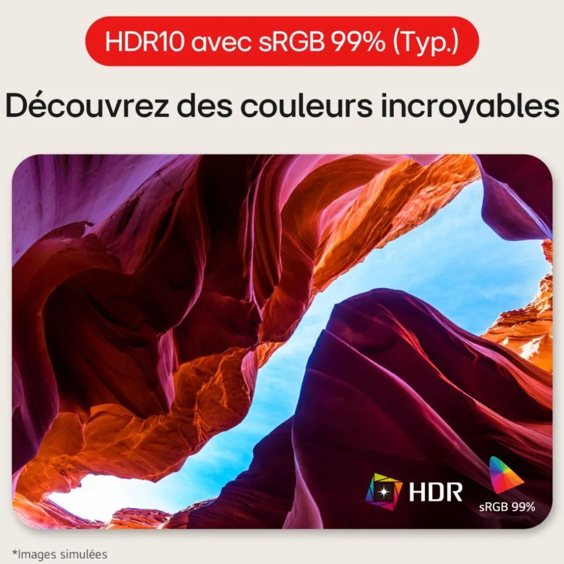 Ecran PC Gamer UltraWide 34WR55QK-B 34'' VA