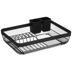 Egouttoir 1 niveau en métal Mayaj - Noir