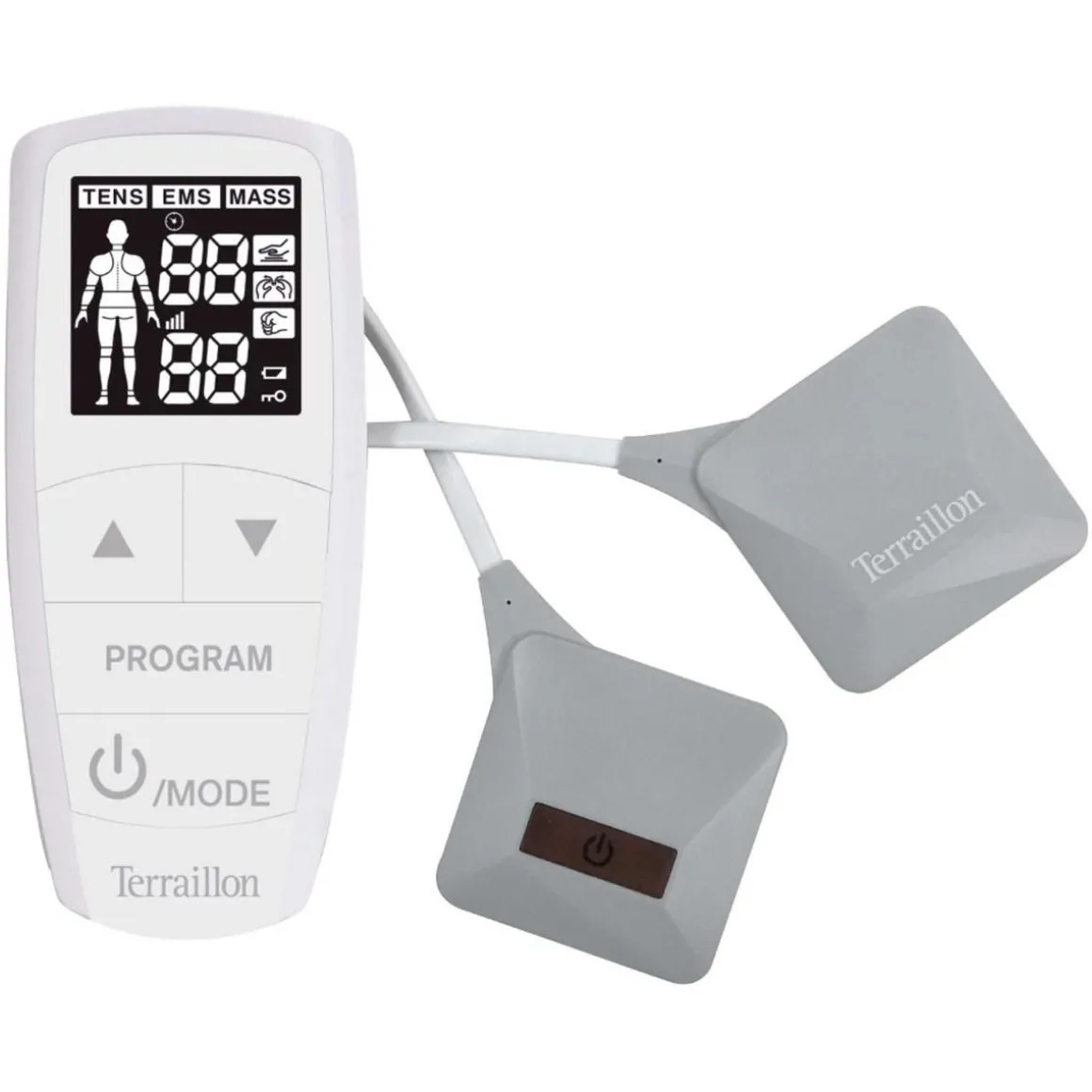 Electrostimulation 3 en 1 (ems/tens/mass) - TRIOCARE+