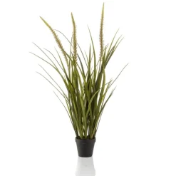 Emerald Herbe de setaire artificielle 90 cm en pot