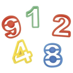 Emporte-pièces Alphabet + Chiffres pour pâte à modeler