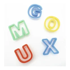 Emporte-pièces Alphabet + Chiffres pour pâte à modeler