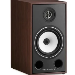 Enceinte bibliothèque Borea BR03 noyer x2