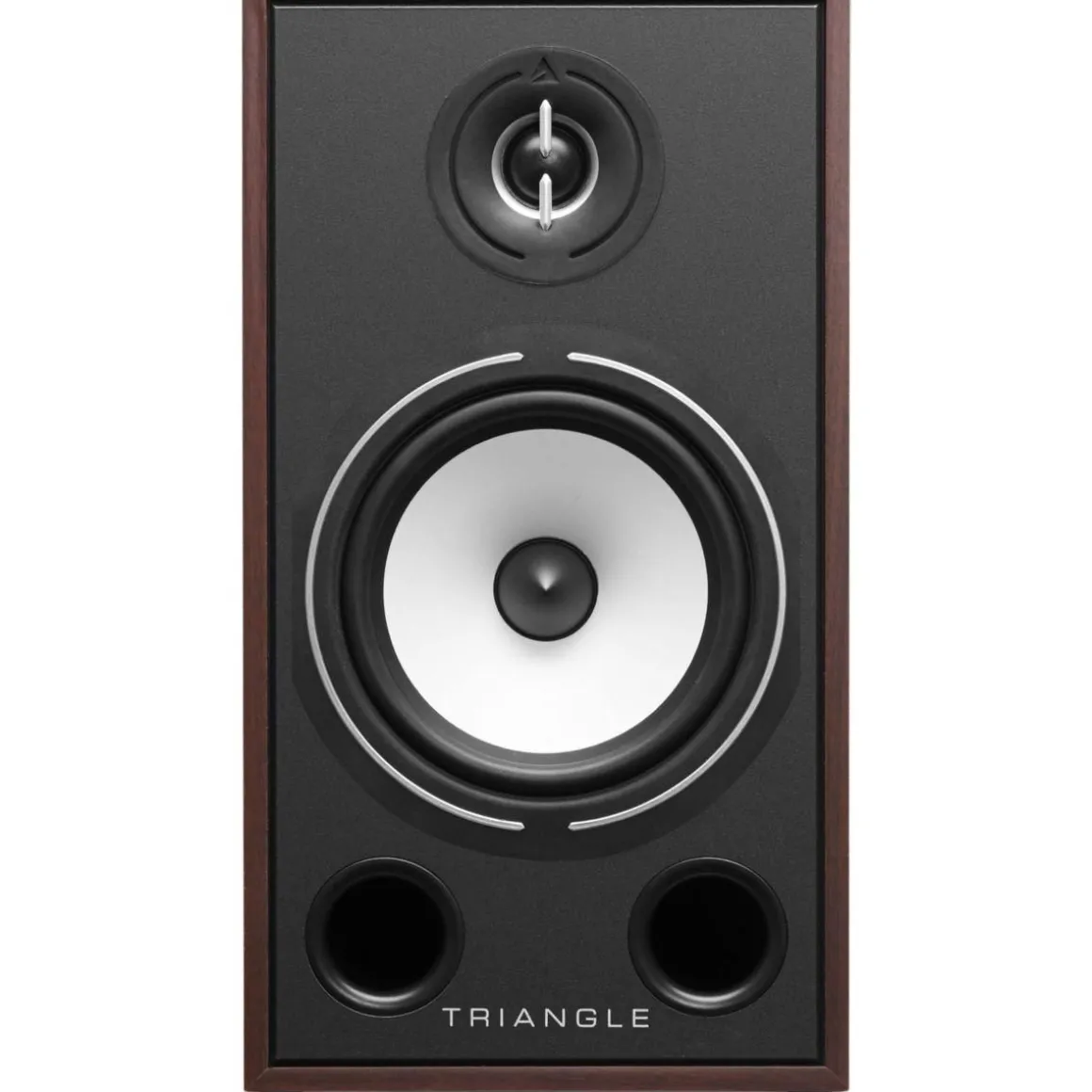 Enceinte bibliothèque Borea BR03 noyer x2