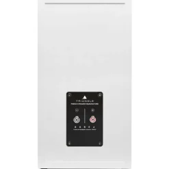 Enceinte bibliothèque Borea BR03 blanc x2