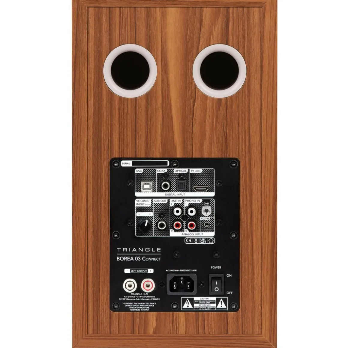 Enceinte Bluetooth BR03 Connect Chene