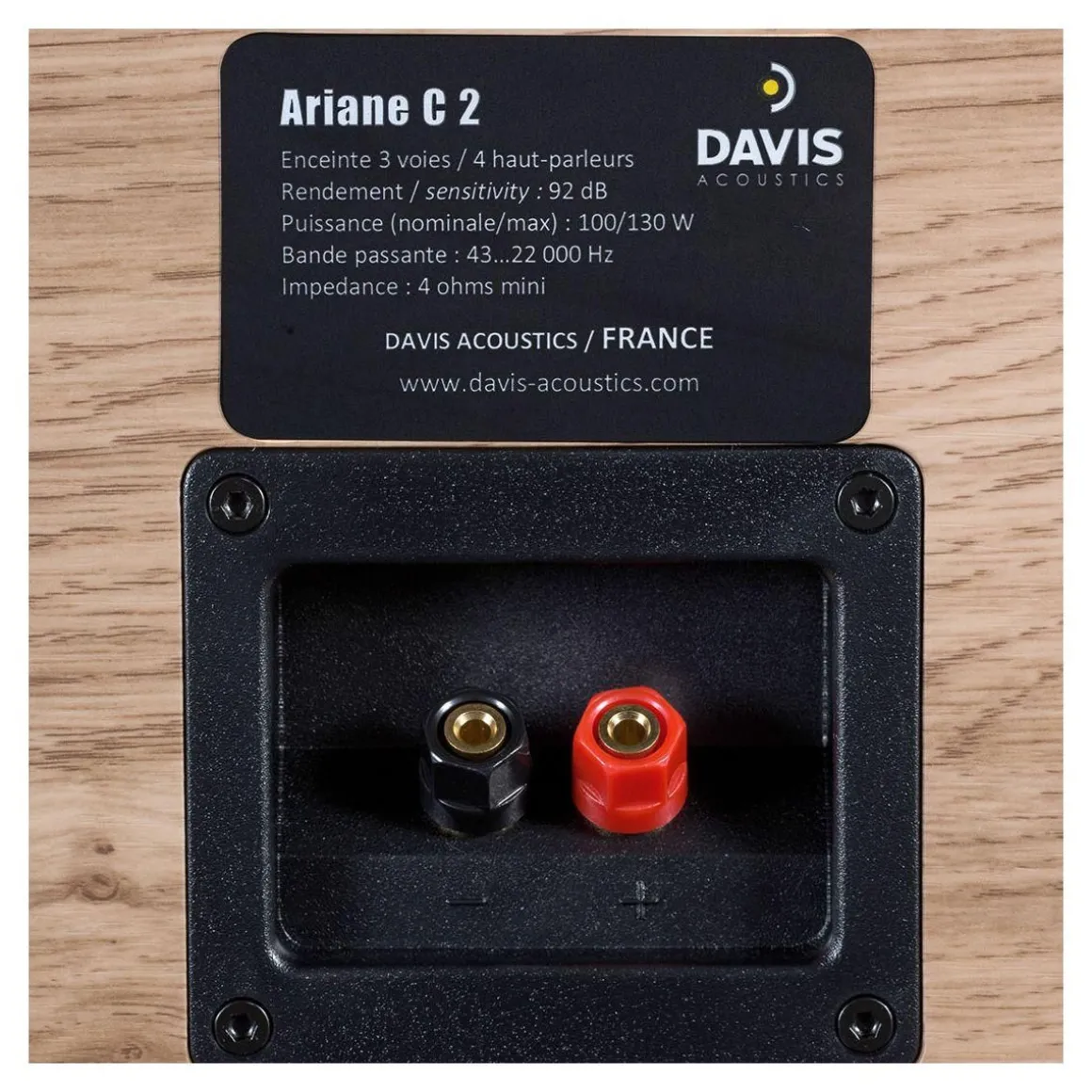 Enceinte centrale ARIANE C2 Chene Clair