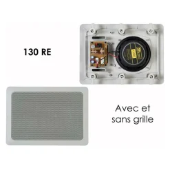 Enceinte encastrable 130 RE blanc