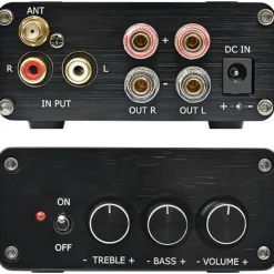 Enceinte encastrable Ensemble Duo-Capot percé (2 HP + ampli)