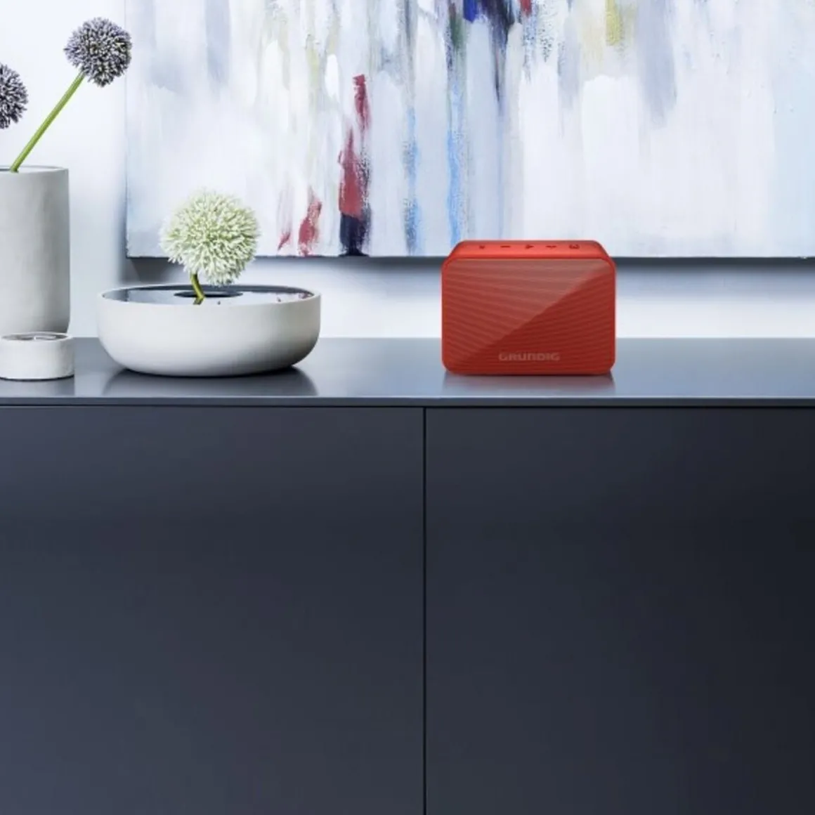 Enceinte portable Bluetooth SOLORED - Rouge