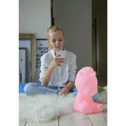 Enceinte portable Bluetooth lumineuse - Blanc - Luminus Licorne