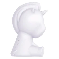 Enceinte portable Bluetooth lumineuse - Blanc - Luminus Licorne