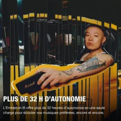 Enceinte portable Emberton III Black & Brass