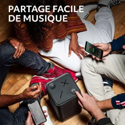 Enceinte portable Hyperboom Noir (2e génération)