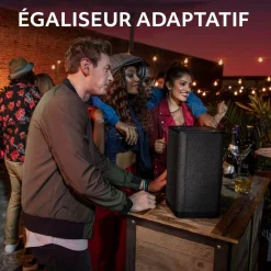 Enceinte portable Hyperboom Noir (2e génération)