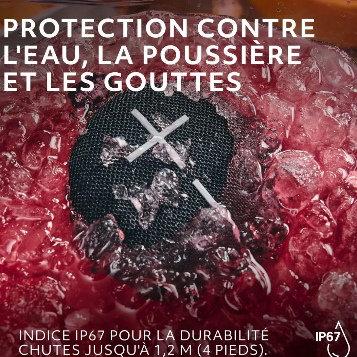 Enceinte portable MINIROLL Noir