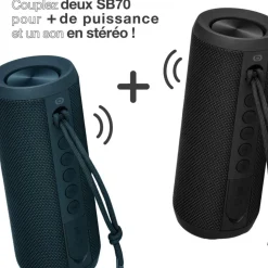 Enceinte portable SB70 Bleue ECO-CONCUE
