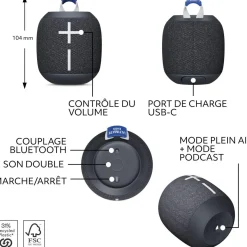 Enceinte portable Wonderboom 4 Noir