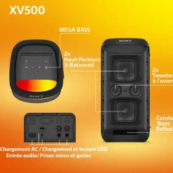 Enceinte XV 500 - Noir