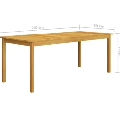 Ensemble a manger de jardin 7 pcs Gris