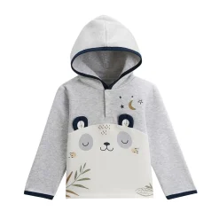 Ensemble bébé en molleton sweat à capuche et pantalon Tropic Moon