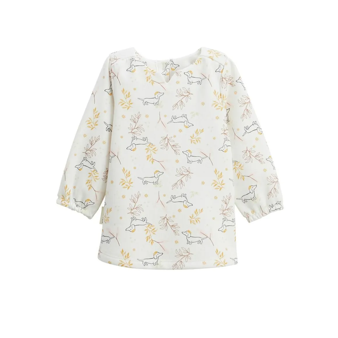 Ensemble bébé robe et legging en molleton Emilie