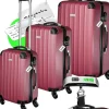 Ensemble de 3 valises Talia avec pèse-bagage et étiquette à bagages