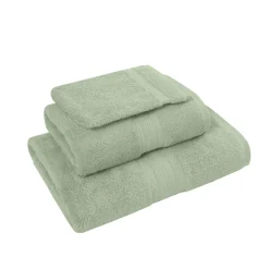 Ensemble de bain 3 pièces (1 drap de bain + 1 serviette de toilette + 1 gant) LUXURY