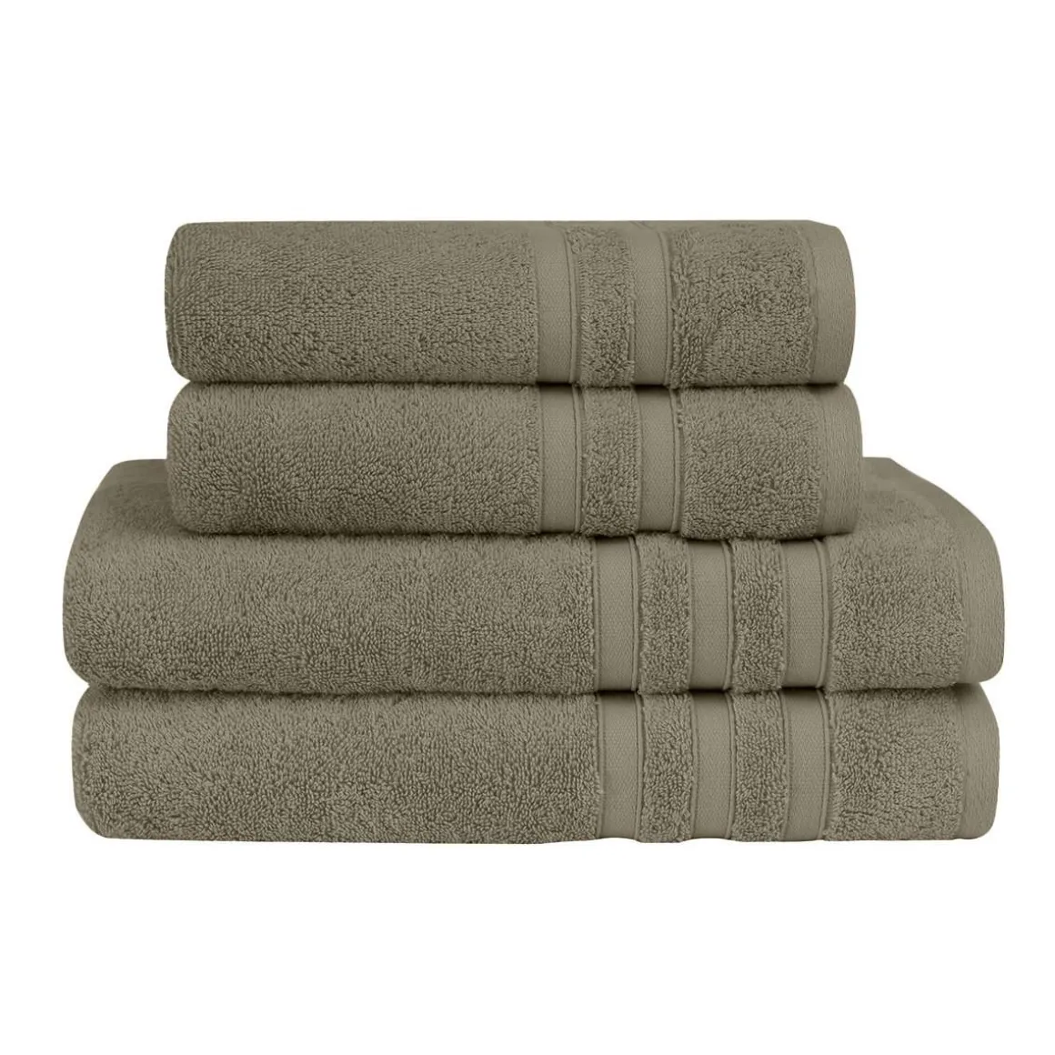 Ensemble de bain 4 pièces 600 g/m² SENSILK