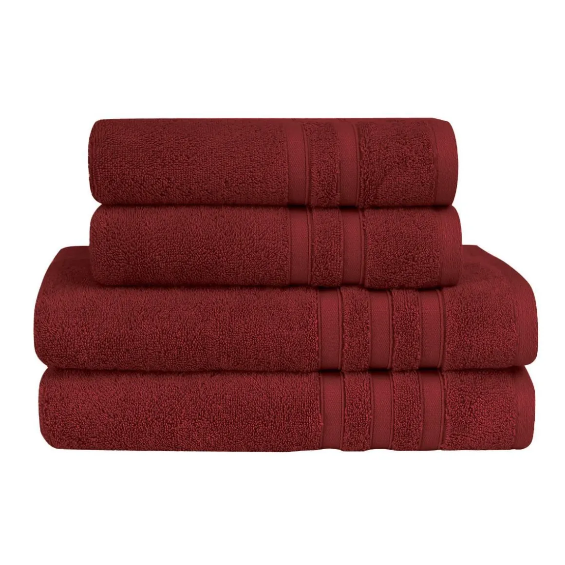 Ensemble de bain 4 pièces 600 g/m² SENSILK