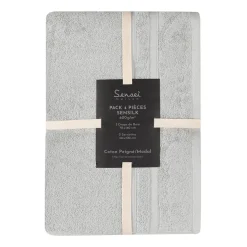 Ensemble de bain 4 pièces 600 g/m² SENSILK