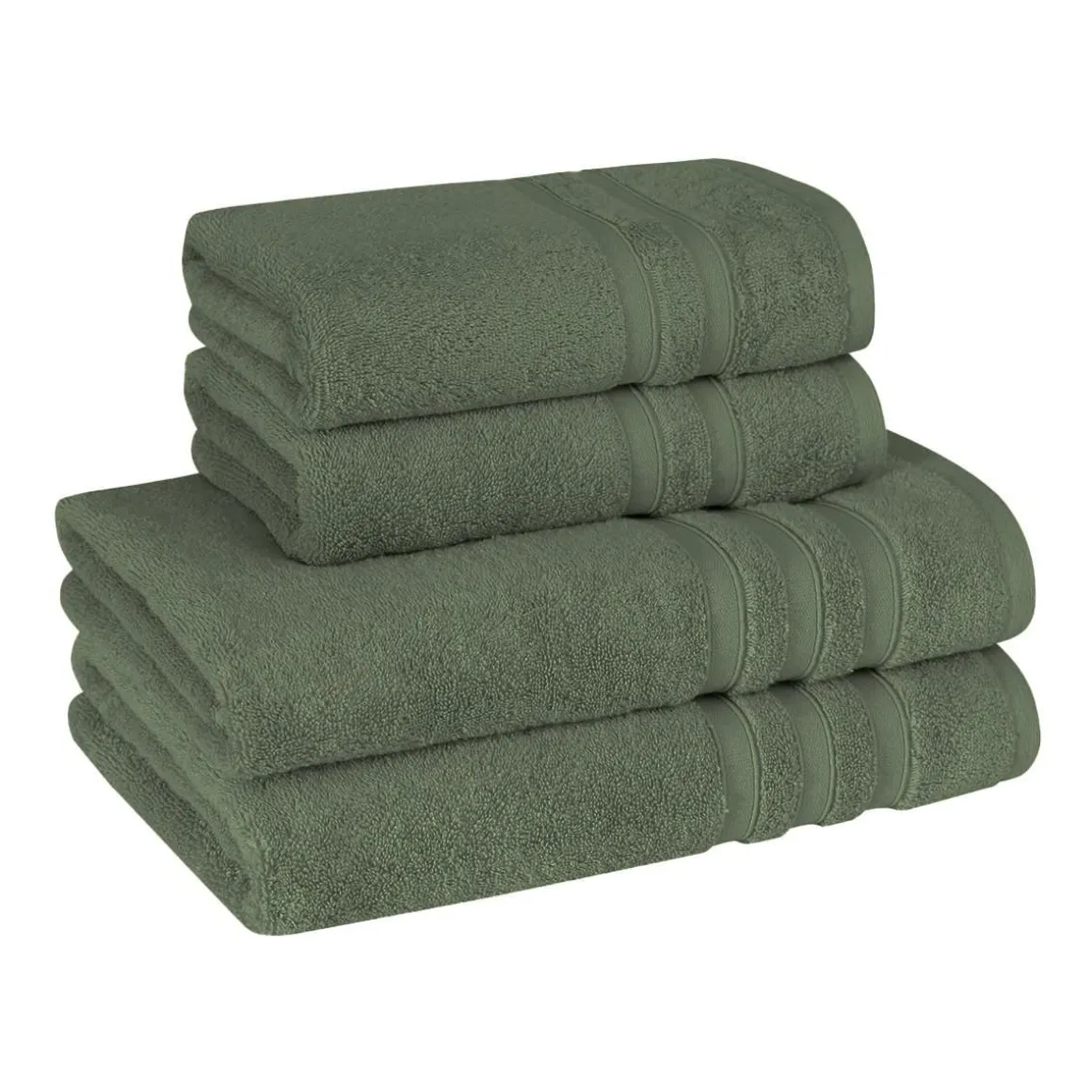 Ensemble de bain 4 pièces 600 g/m² SENSILK