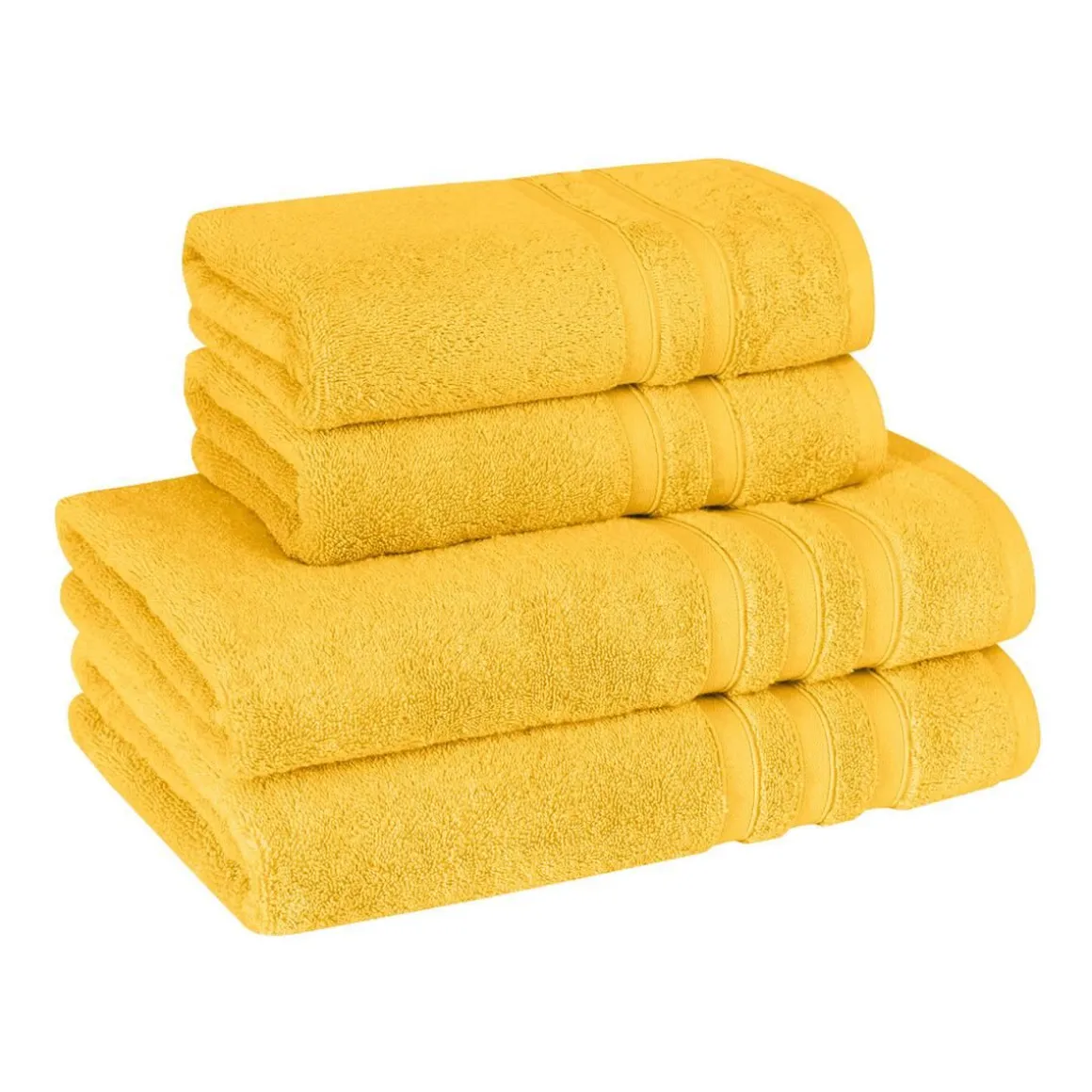 Ensemble de bain 4 pièces 600 g/m² SENSILK