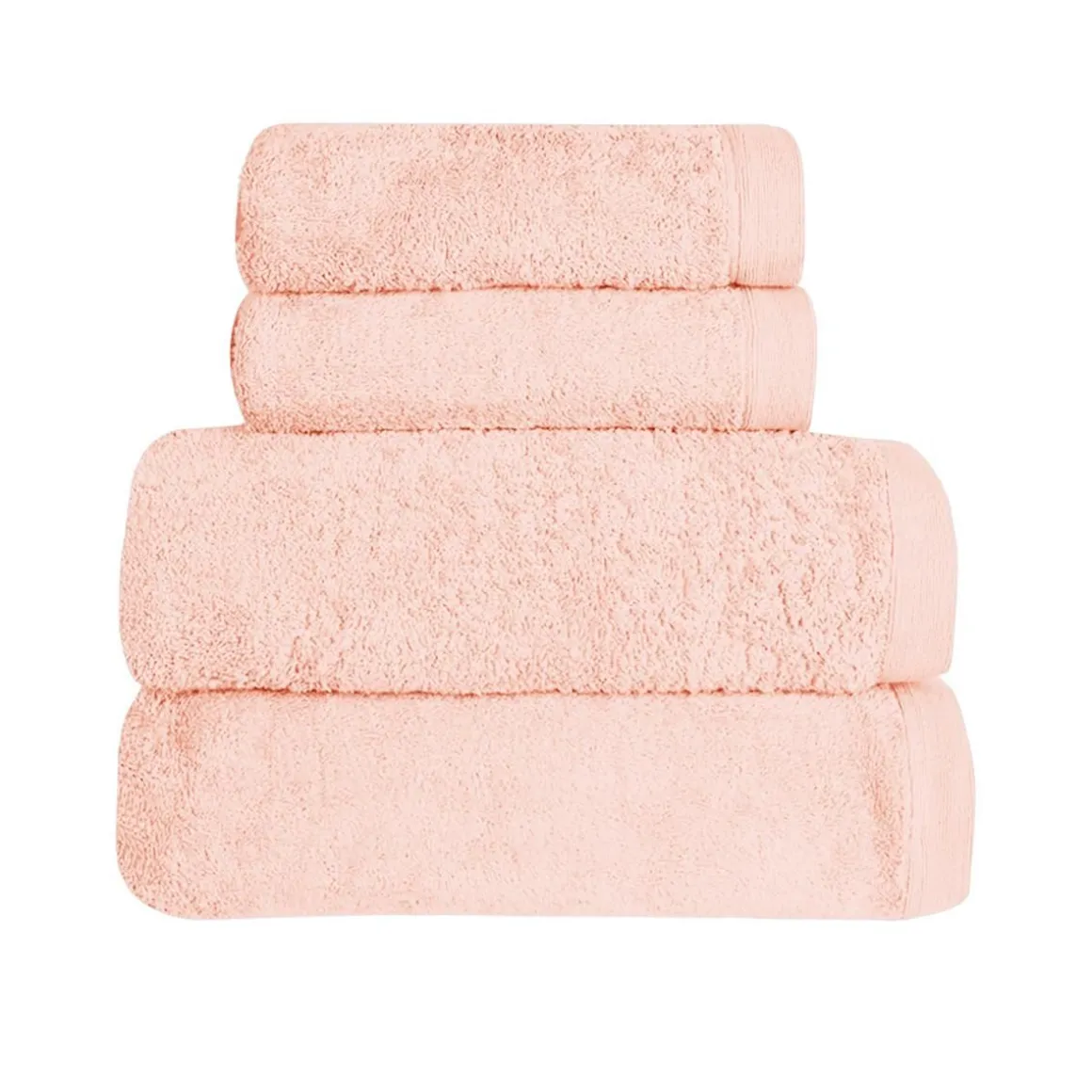 Ensemble de bain 4 pièces 500 g/m² STUDIO (2 draps de bain + 2 serviettes de toilette)