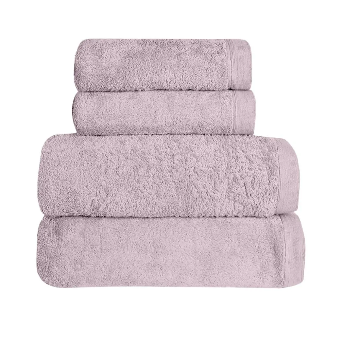 Ensemble de bain 4 pièces 500 g/m² STUDIO (2 draps de bain + 2 serviettes de toilette)