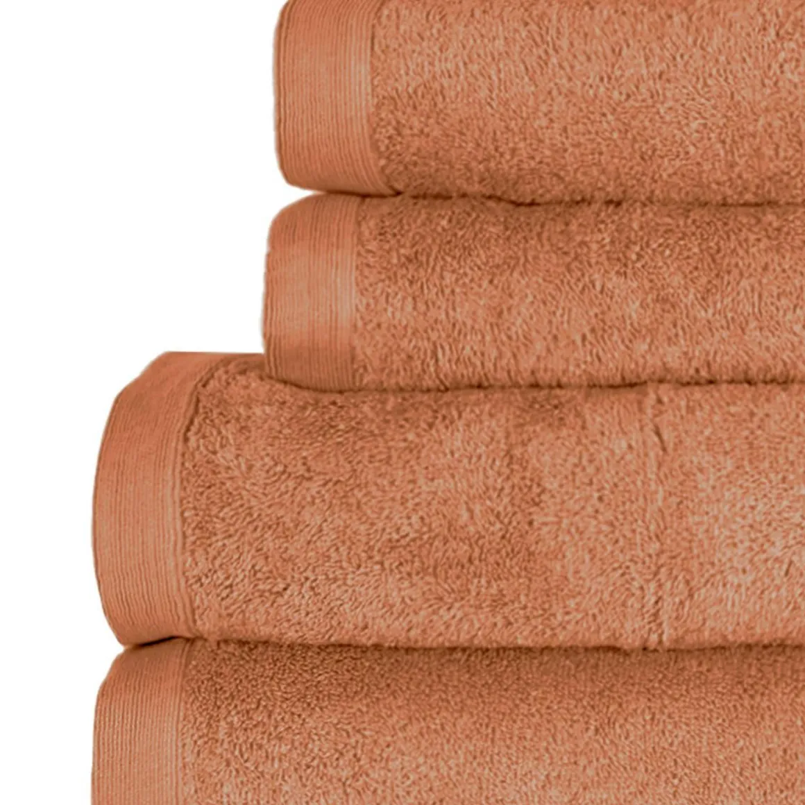 Ensemble de bain 4 pièces 500 g/m² STUDIO (2 draps de bain + 2 serviettes de toilette)