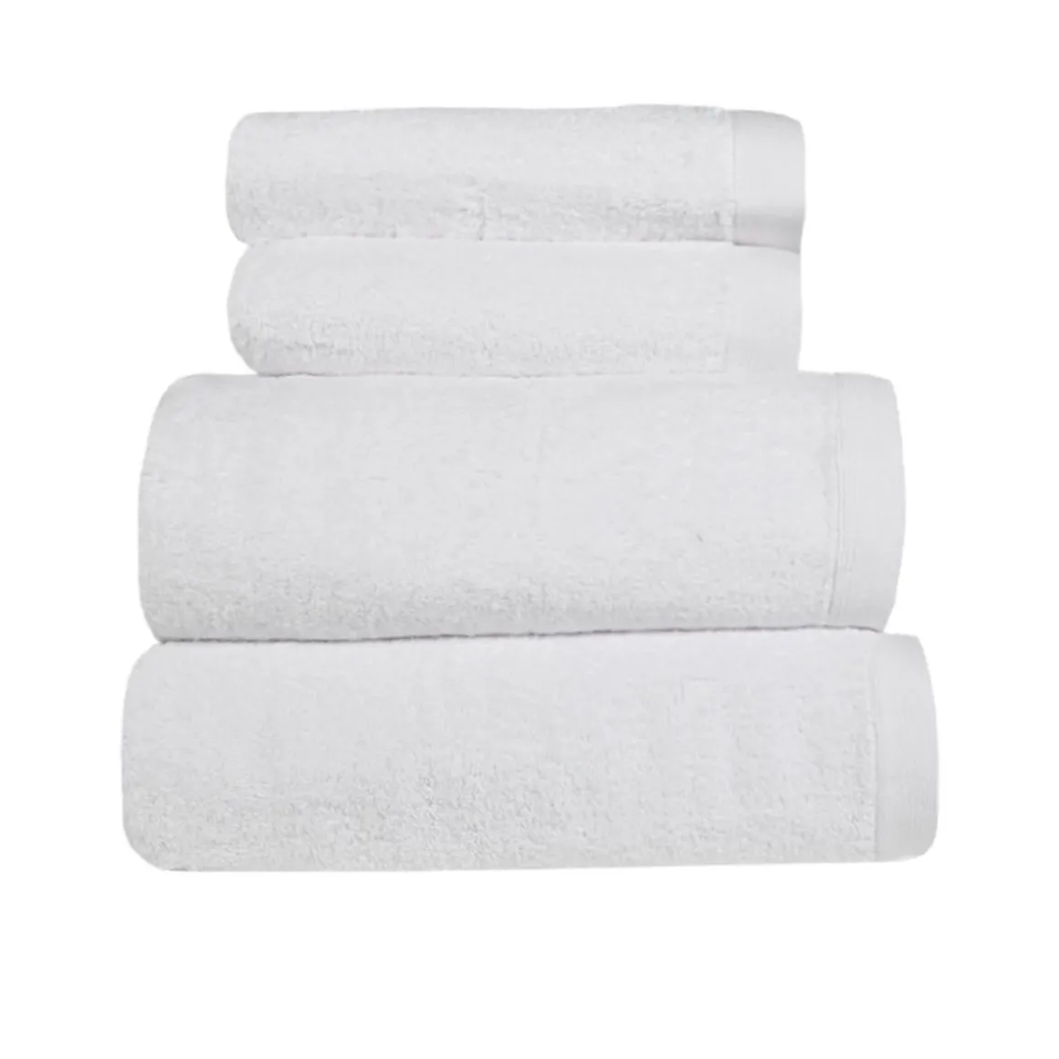 Ensemble de bain 4 pièces 500 g/m² STUDIO (2 draps de bain + 2 serviettes de toilette)