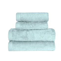 Ensemble de bain 4 pièces 500 g/m² STUDIO (2 draps de bain + 2 serviettes de toilette)