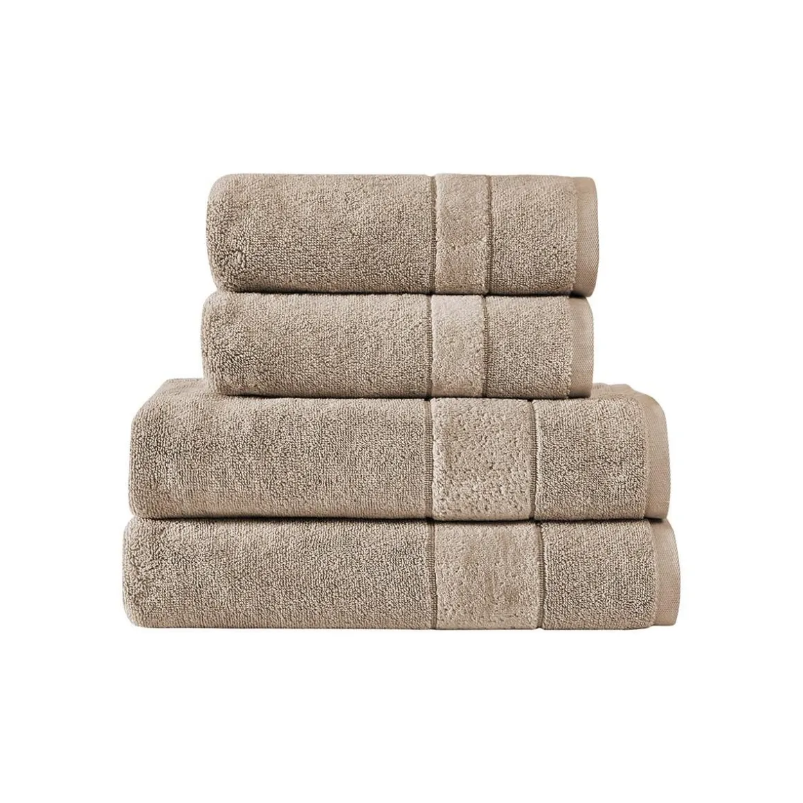 Ensemble de bain 4 pièces 650 g/m² CALIFORNIA