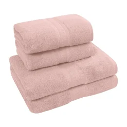 Ensemble de bain 4 pièces (2 draps de bain + 2 serviettes de toilette) LUXURY
