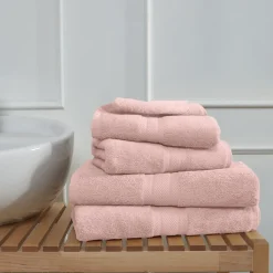Ensemble de bain 4 pièces (2 draps de bain + 2 serviettes de toilette) LUXURY