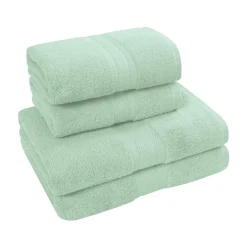 Ensemble de bain 4 pièces (2 draps de bain + 2 serviettes de toilette) LUXURY