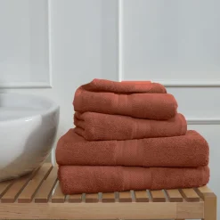 Ensemble de bain 4 pièces (2 draps de bain + 2 serviettes de toilette) LUXURY