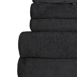 Ensemble de bain 6 pièces 500 g/m² STUDIO (2 draps de douche +2 serviettes de toilette + 2 gants)