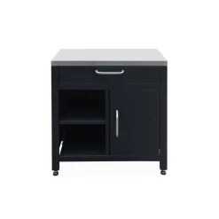 Ensemble de meubles de cuisine extérieure en acier inoxydable 6 modules