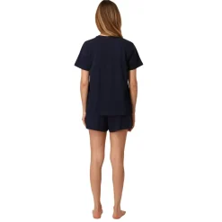 Ensemble de pyjama court femme Navy