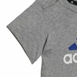 Ensemble de Sport pour Bébé Adidas Essentials Organic Gris