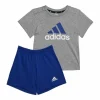 Ensemble de Sport pour Bébé Adidas Essentials Organic Gris