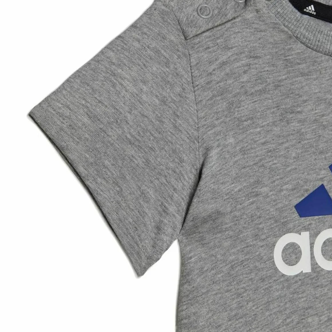 Ensemble de Sport pour Bébé Adidas Essentials Organic Gris